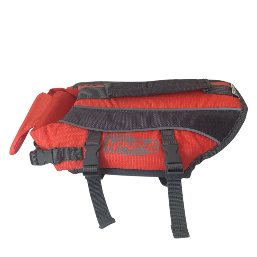 Outward Hound Orange and Black Toy Dog Life Jacket XS (5-7lbs)